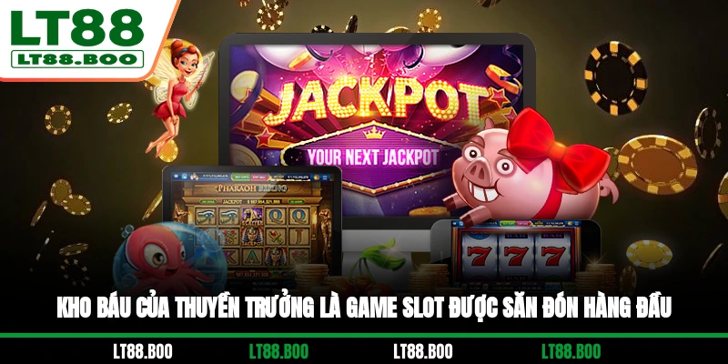 Kho báu của thuyền trưởng là game slot được săn đón hàng đầu